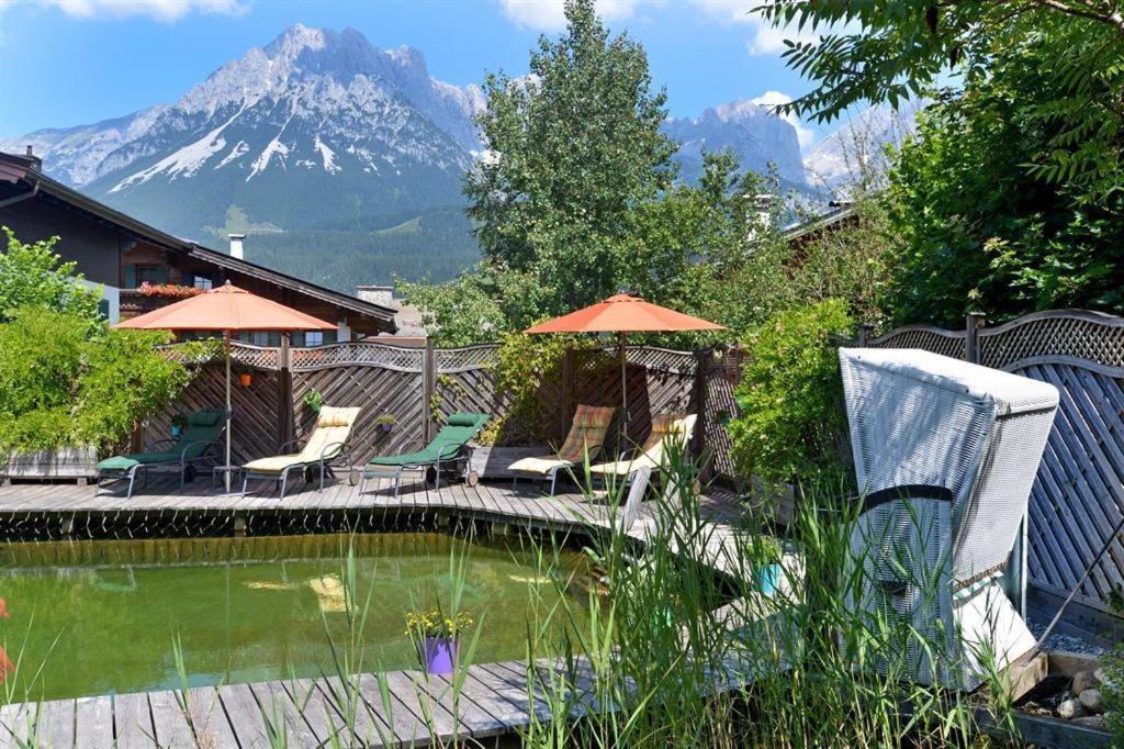 Апартаменты Alpenresidenz Unterrainer Элльмау Экстерьер фото